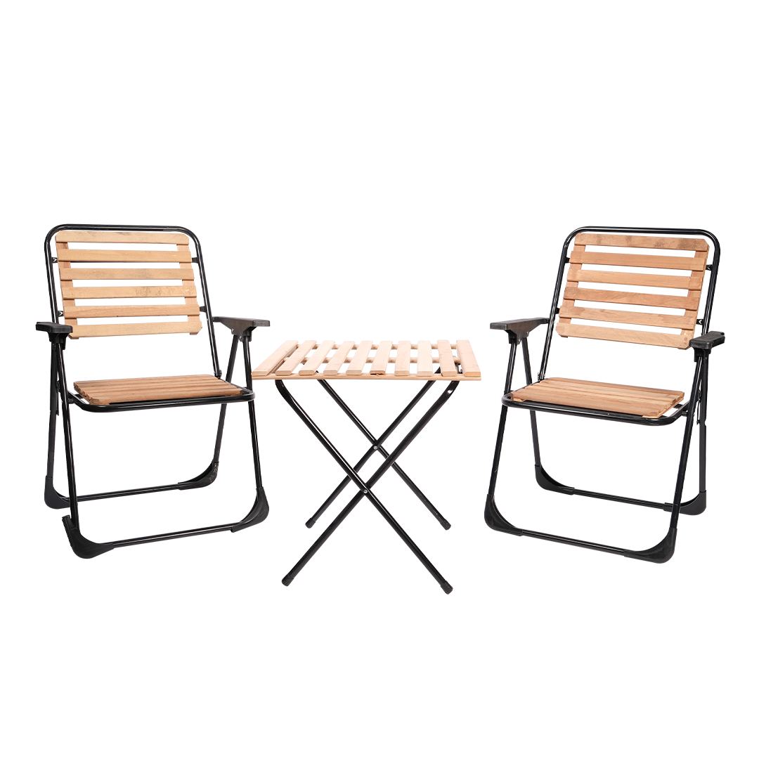 Bistro Metal İskelet Piknik Seti